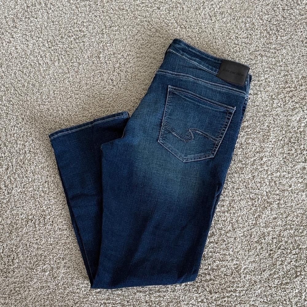 Silver Jeans Dark Blue Men's Jeans